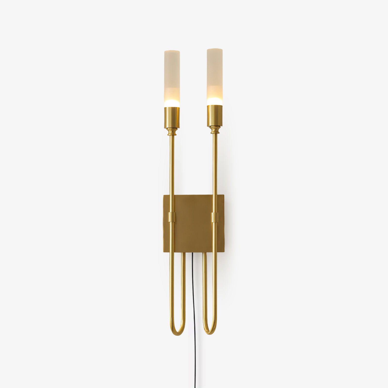 Double Arrow Acrylic Plug-In Wall Light - product image 1