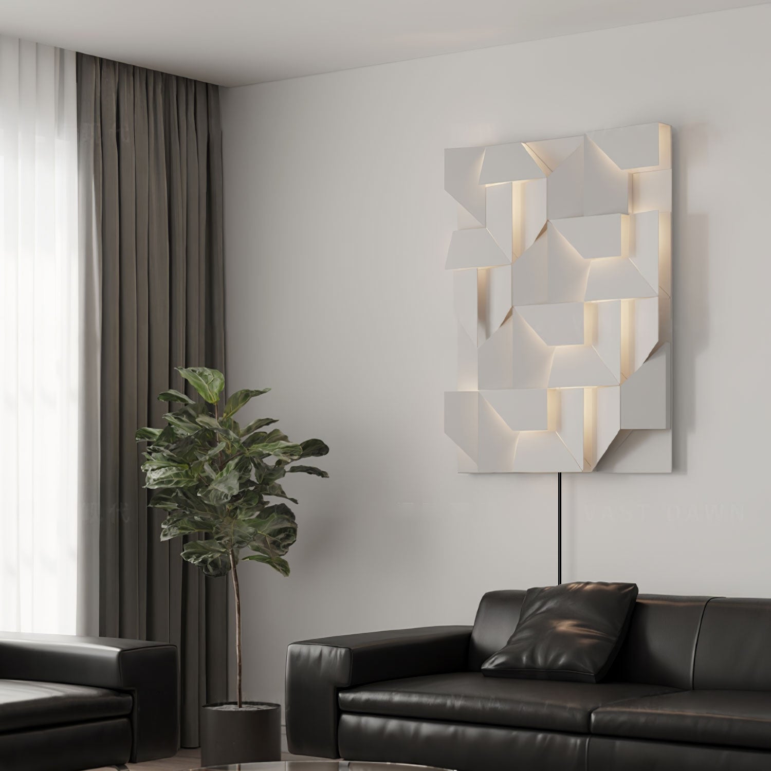 Shadows Grand Diffused LED Plug-In Wall Light - product image 2