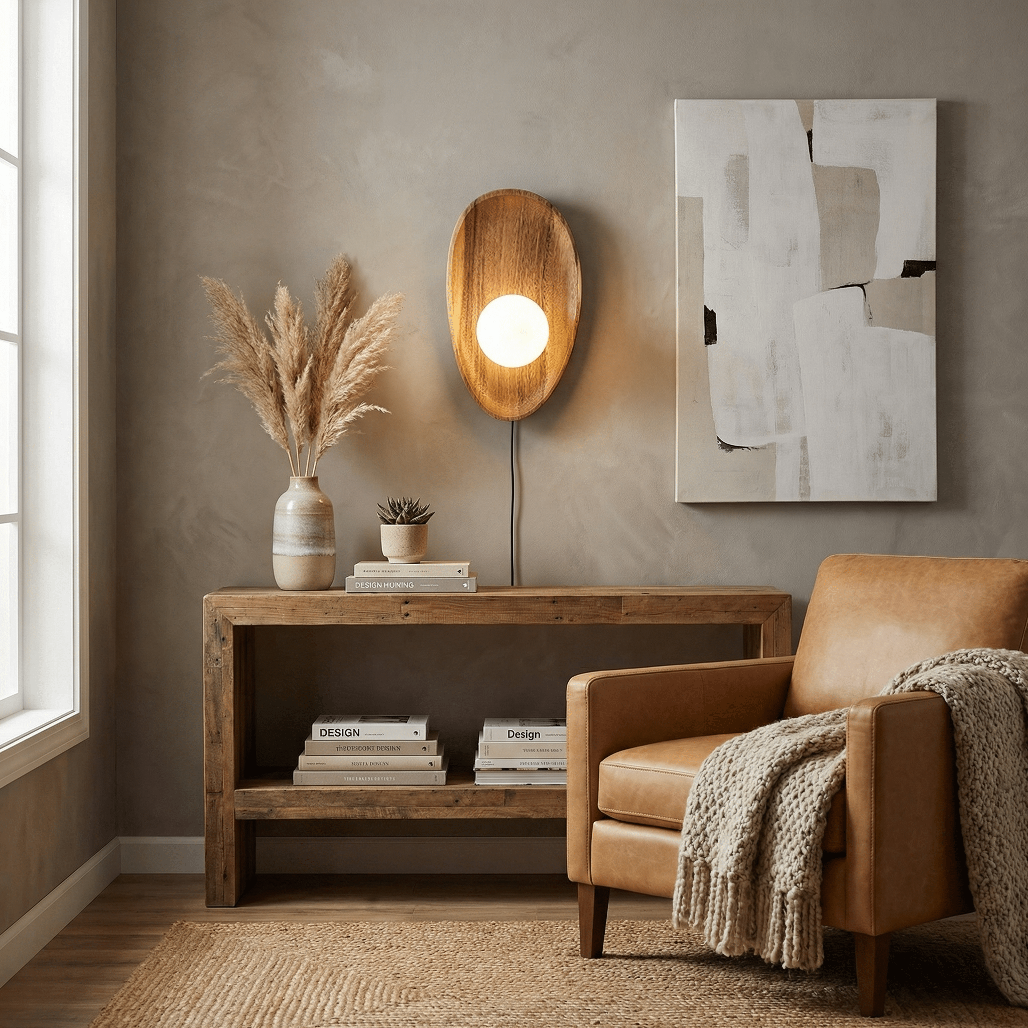 Eivor Wood Plug-In Wall Light - product image 7